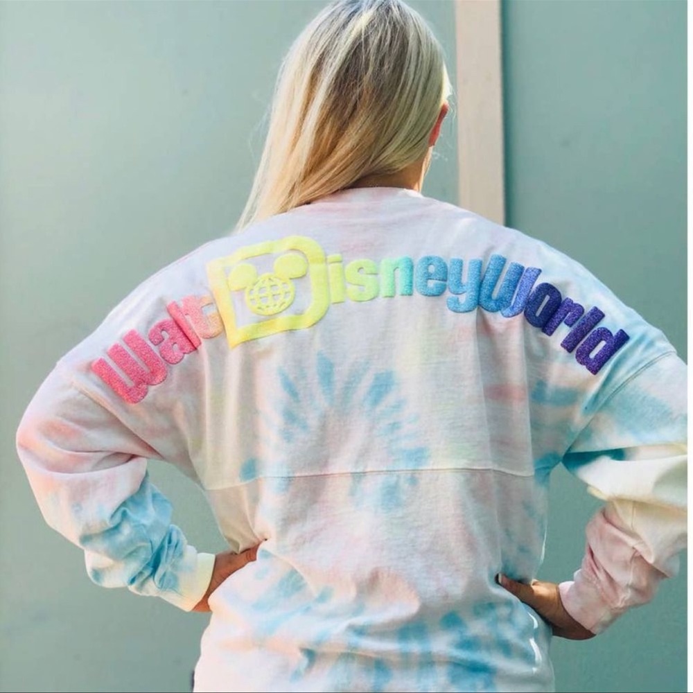 COPY - Disney Parks Walt Disney World Tie Dye Spirit Jersey Size XS Long Sleeve